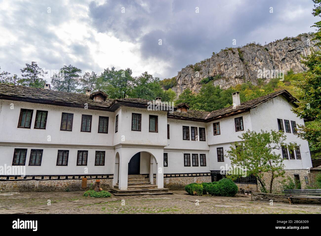 Le monastère de la Transfiguration de Veliko Tarnovo, Bulgarie Banque D'Images