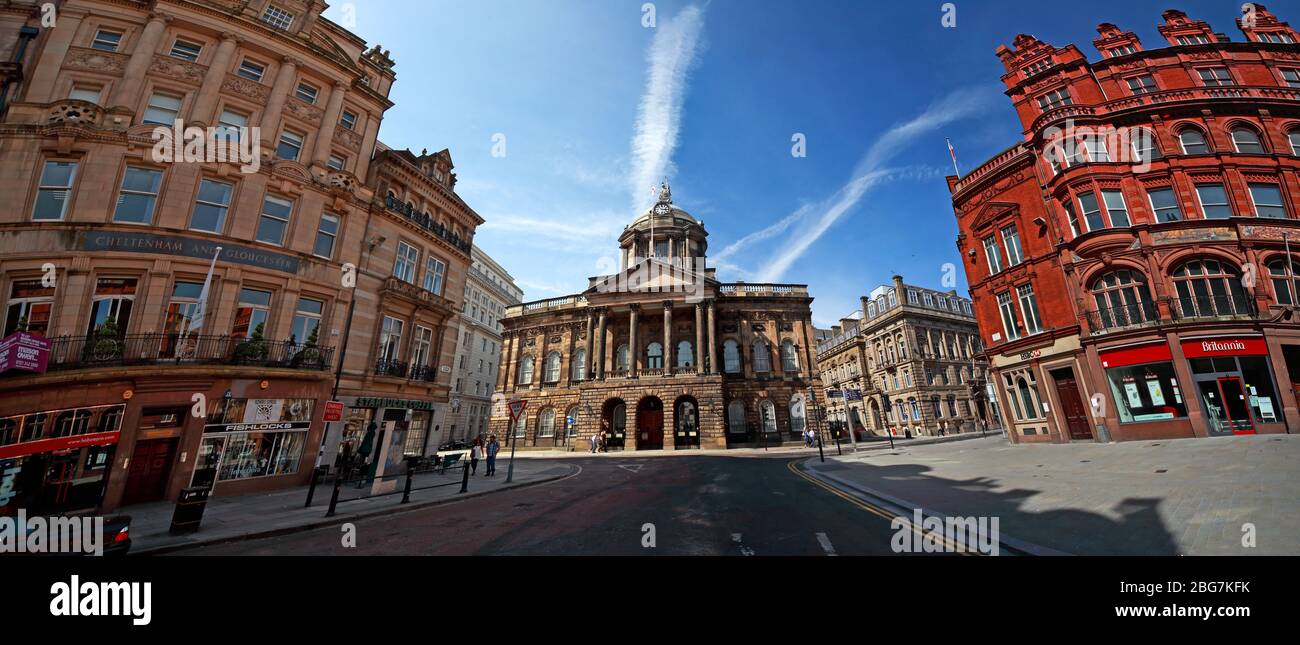 Castle Street, Panorama, Liverpool, Merseyside, Angleterre, Royaume-Uni, L2 3SW Banque D'Images