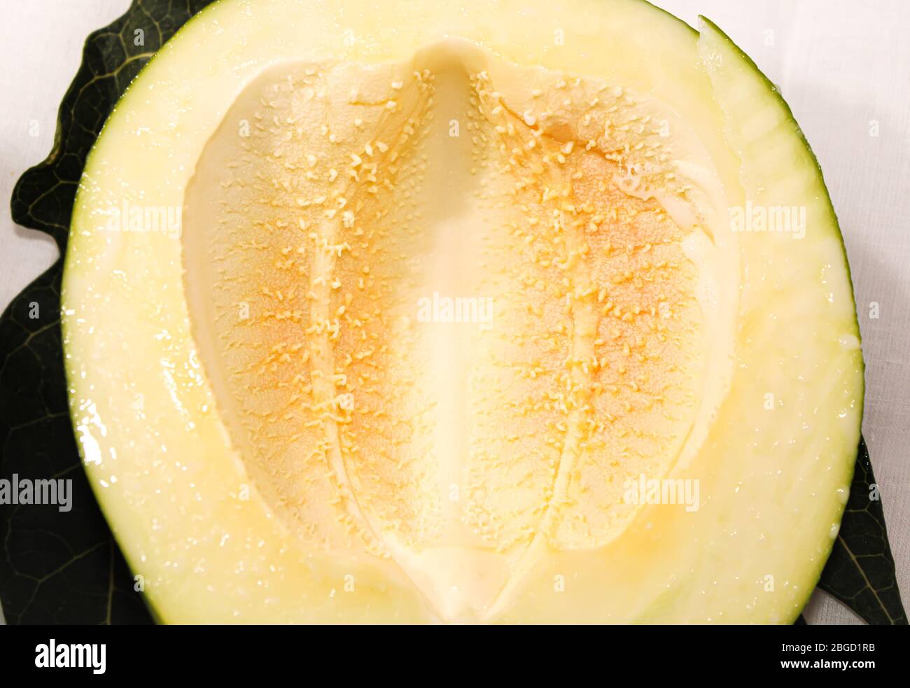 Papayas frais sur une papaye. Sain et savoureux avec de la texture agréable Banque D'Images