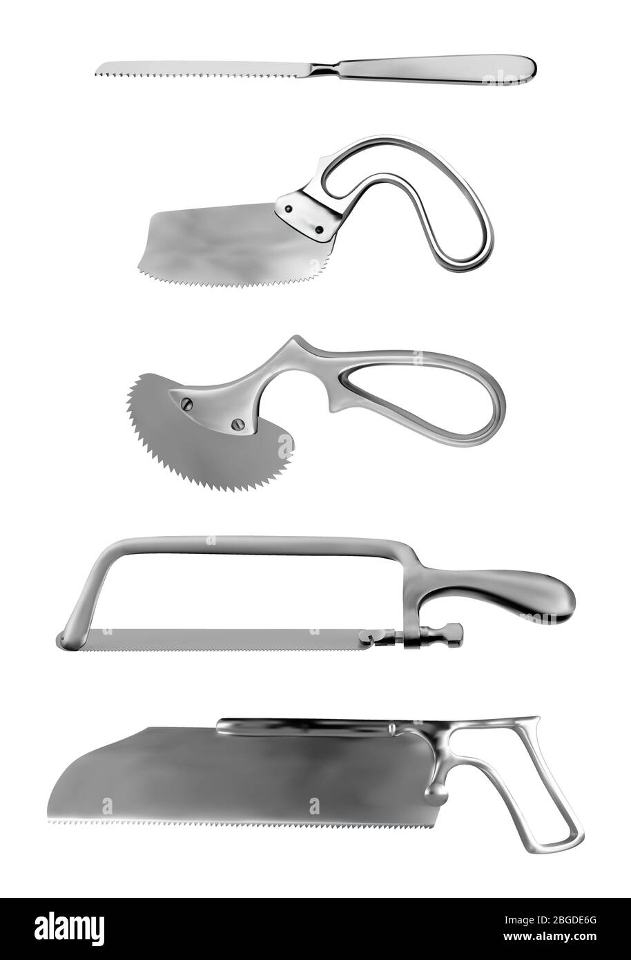 Micro-scie Nasale Tastan Cakir Pour Rhinoplastie - Lot De 5 Instruments - Marque Ahmed Instruments, Neuf