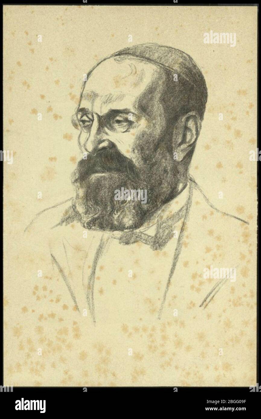 Hermann a frappé. Henrik Bródy (FL12169329). Banque D'Images