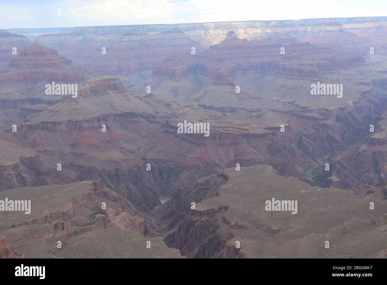 Une photo prise au Grand Canyon Banque D'Images