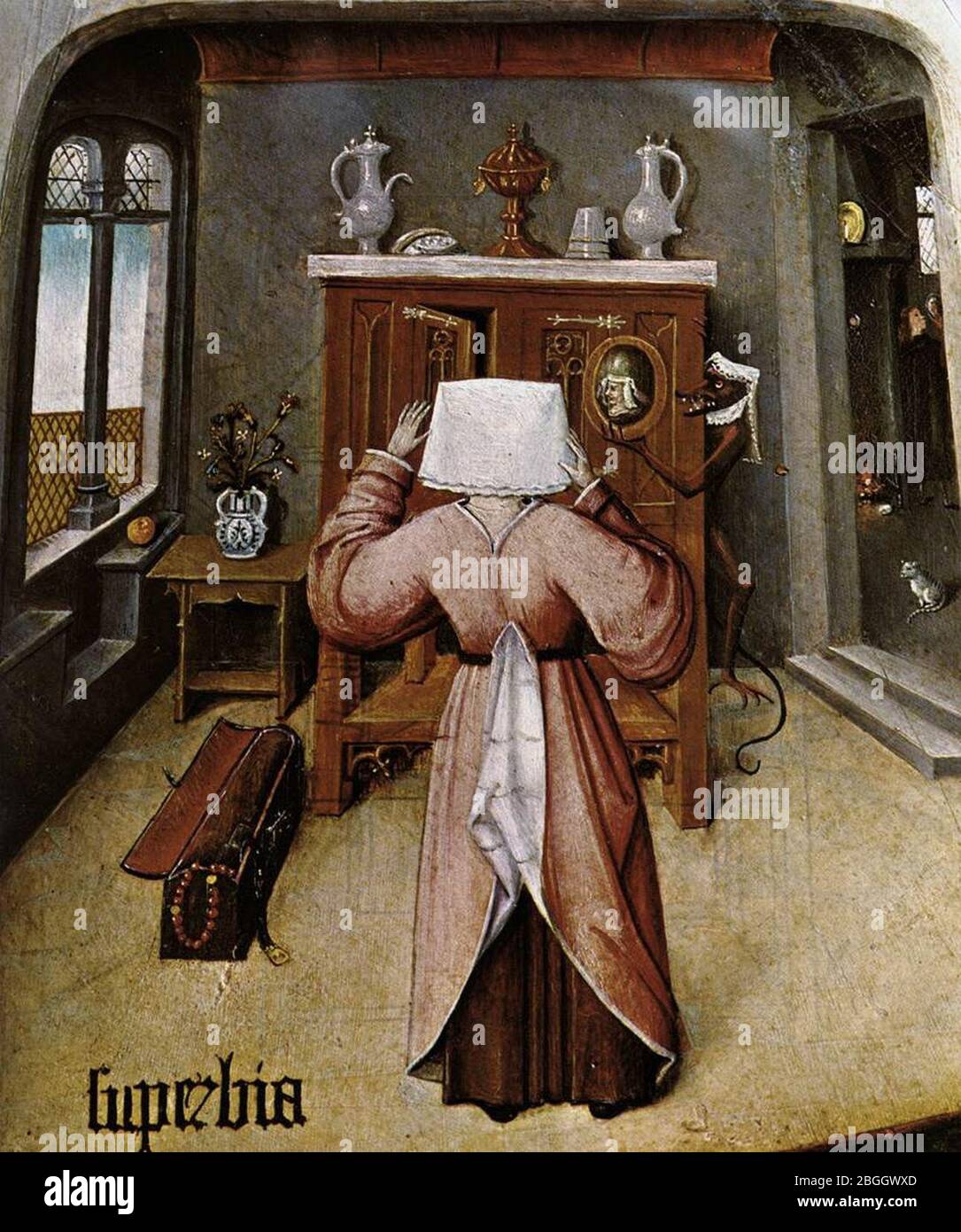 Hieronymus bosch seven deadly sins Banque de photographies et d’images à haute résolution Alamy