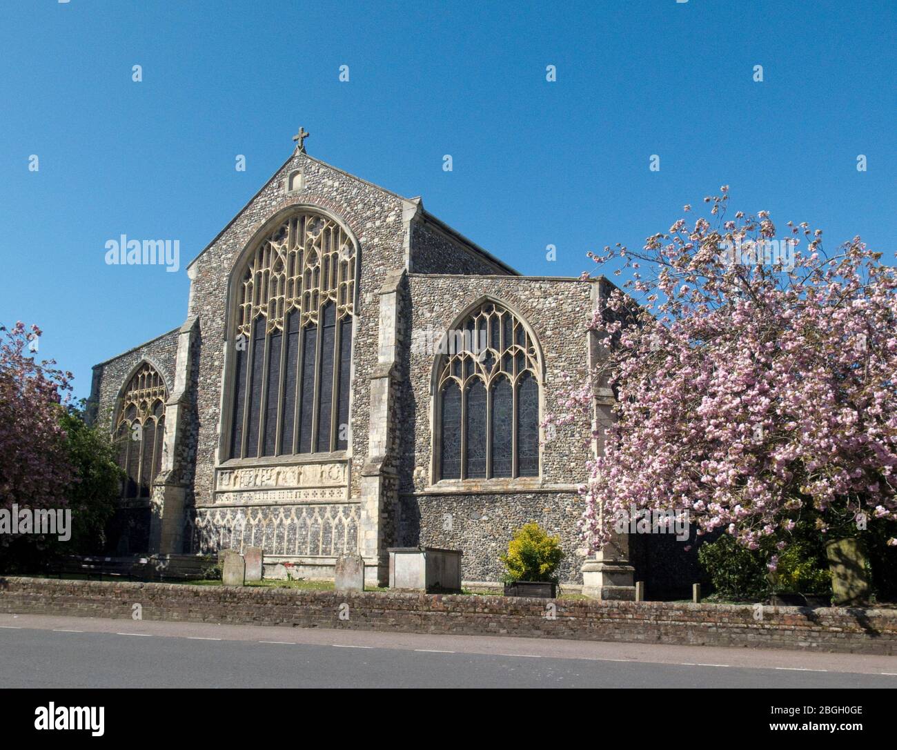 Église de Suffolk de Bocles Banque D'Images