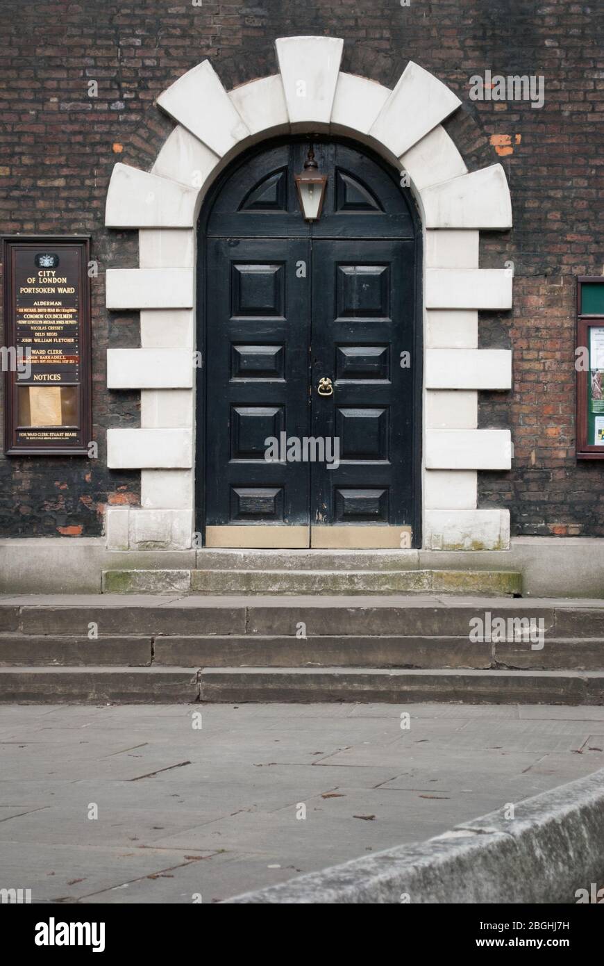 Architecture géorgienne Brick Stone TowerAldgate Church, Aldgate High Street, Londres EC3N 1AB par George Dance The Elder Banque D'Images