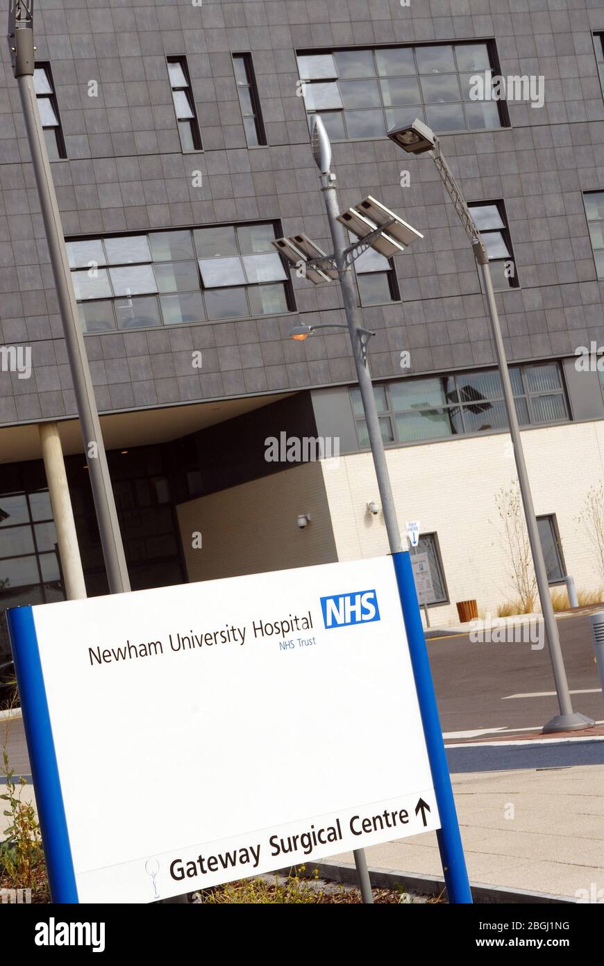 Hôpital universitaire de Newham Banque D'Images