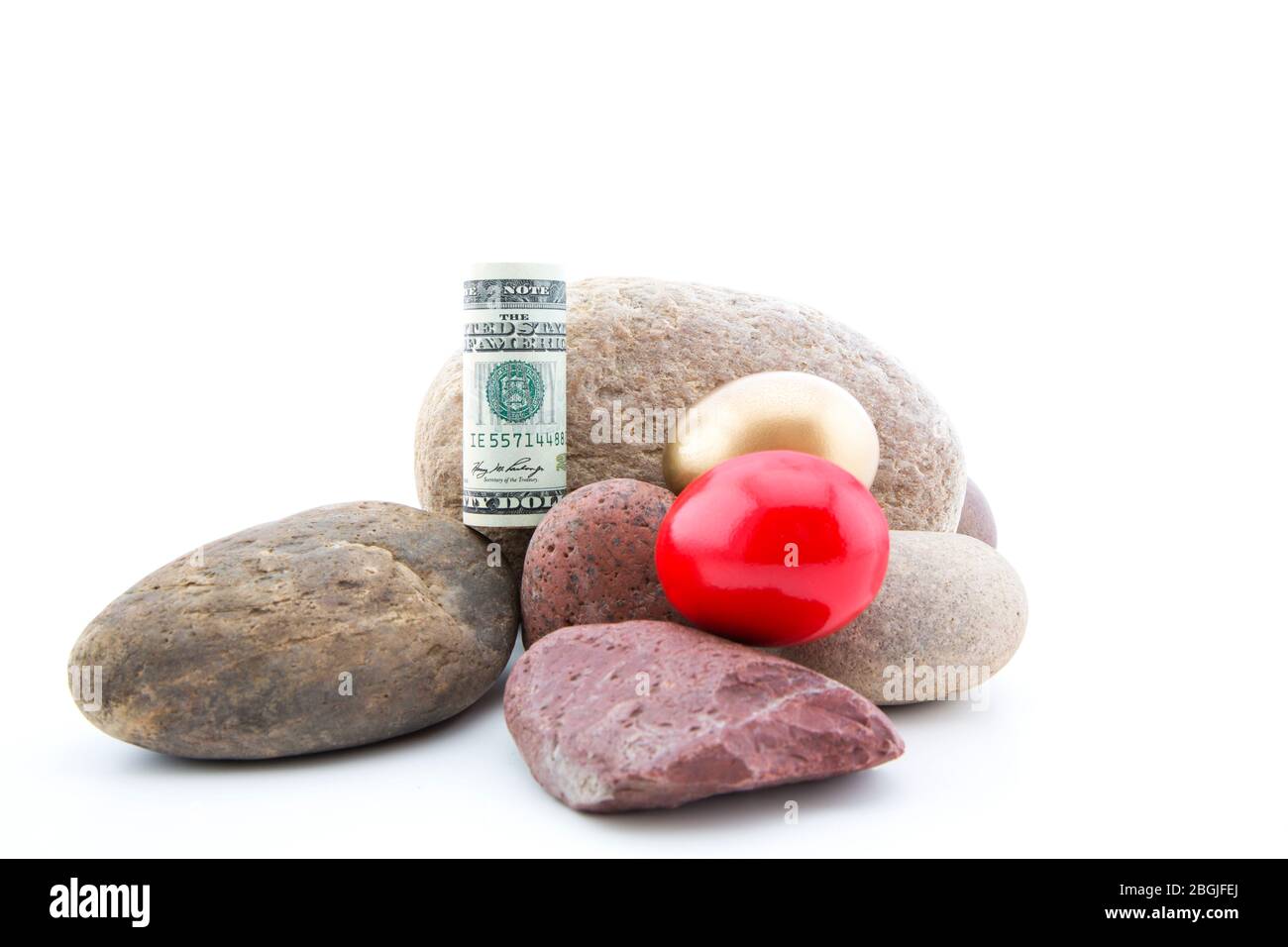 Les choix critiques affectent les victoires et les pertes dans les temps rocheux pour l'économie américaine Banque D'Images