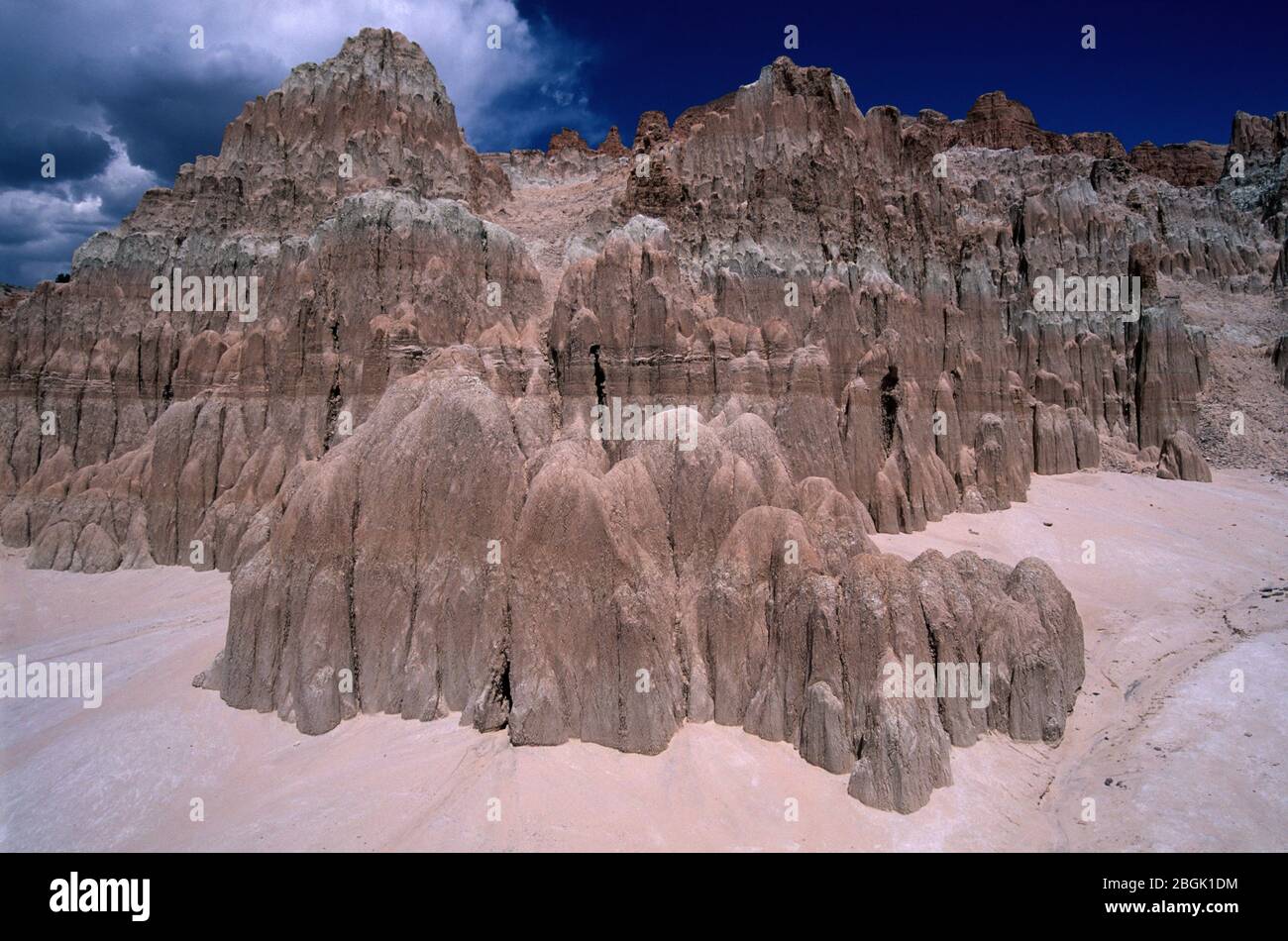 Domaine des Grottes, parc national des Gorges de la cathédrale, au Nevada Banque D'Images