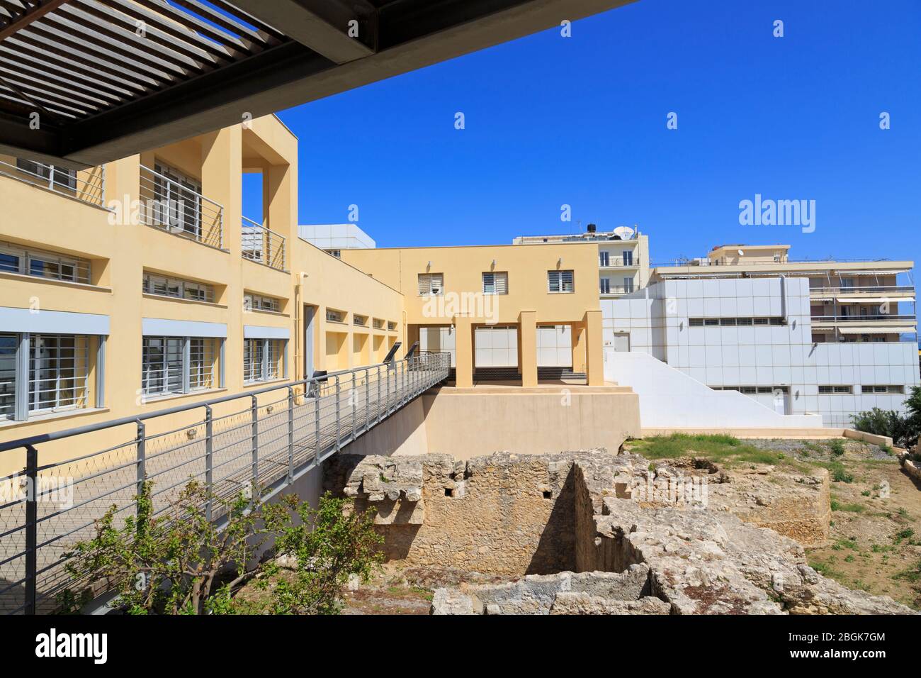 Musée archéologique, Héraklion, Île de Crète, Grèce, Europe Banque D'Images