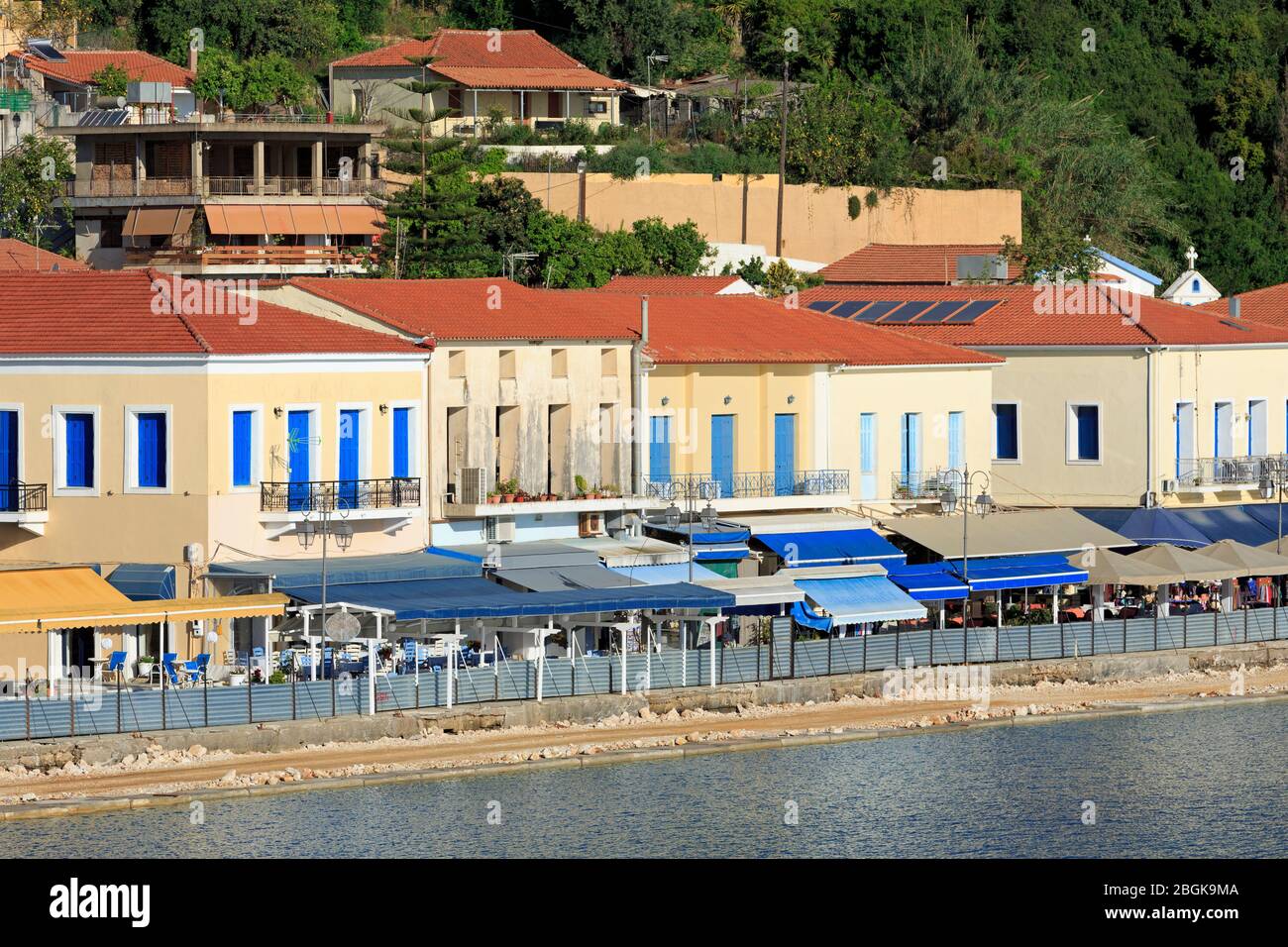 Port de Katakolon, Péloponnèse, Grèce, Europe Banque D'Images