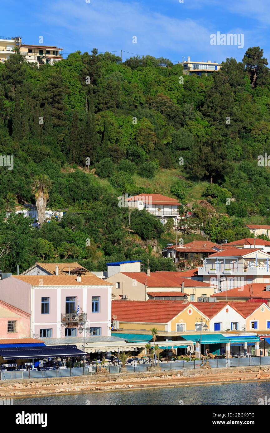 Port de Katakolon, Péloponnèse, Grèce, Europe Banque D'Images