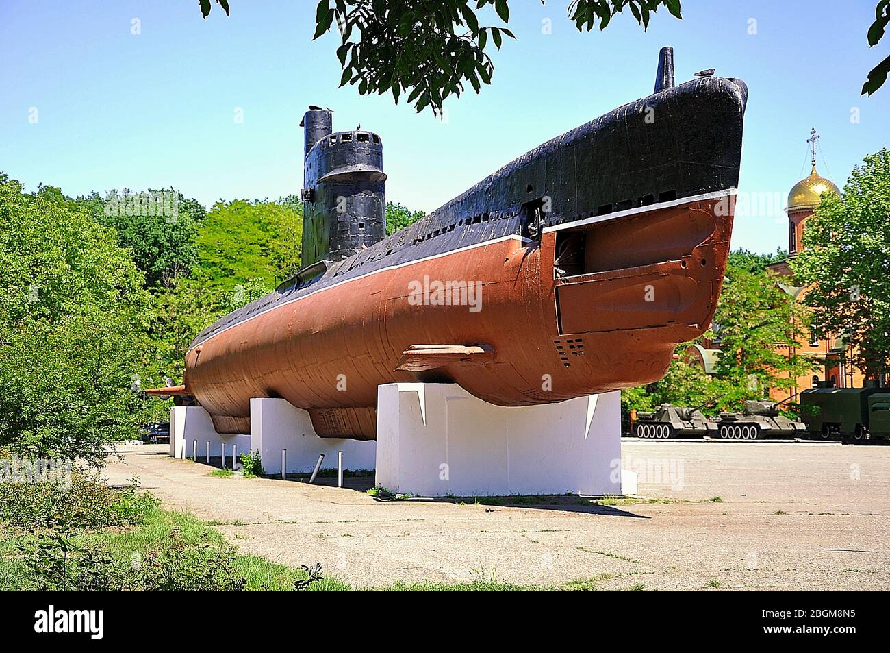 M-296 - projet sous-marin de diesel soviétique A 615. La flotte sous-marine de la seconde Guerre mondiale Banque D'Images