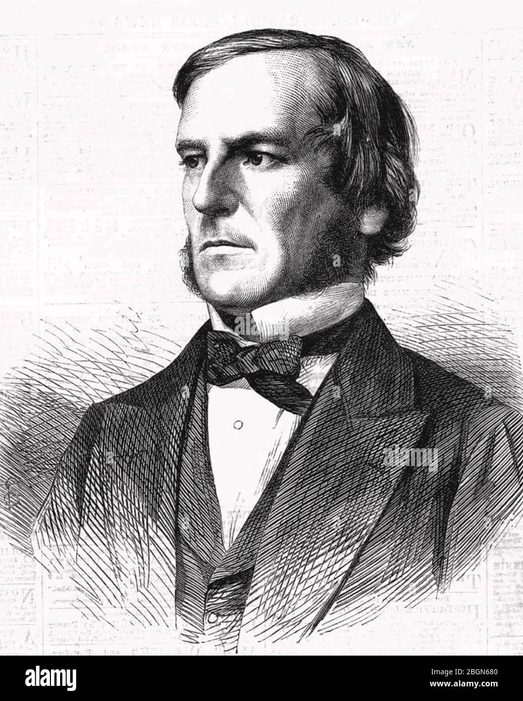 GEORGE BOOLE (1815-1864) mathématicien et philosophe anglais Banque D'Images