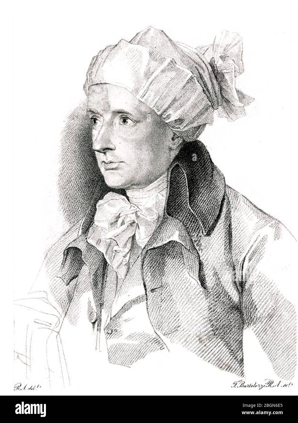 WILLIAM COWPER (1731-1800) poète et hymnodiste anglais Banque D'Images