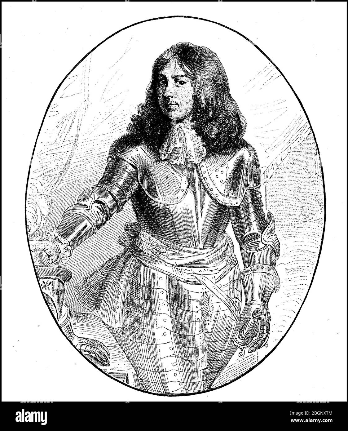 Don Juan de Austria, Knight Johann de l'Autriche, 24 février 1547 - 1 octobre 1578, était commandant de la flotte espagnole et gouverneur des Pays-Bas de Habsbourg / Don Juan de Austria, Ritter Johann von Österreich, 24. Février 1547 - 1. Oktober 1578, WAR Befehlshaber der spanischen Flotte und Statthalter der habsburgischen Niederlande, Historisch, historique, numérique amélioration de la reproduction d'un original du XIXe siècle / digitale Reproduktion einer Originalvorlage aus dem 19. Jahrhundert, Banque D'Images