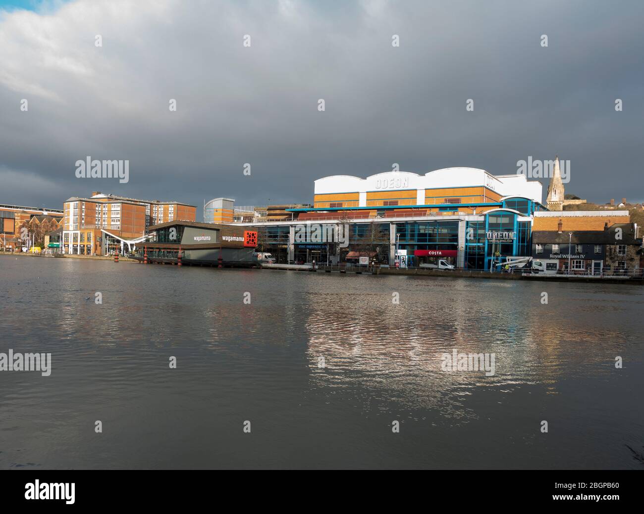 Développement sur Brayford Wharf North Lincoln 2019 Banque D'Images