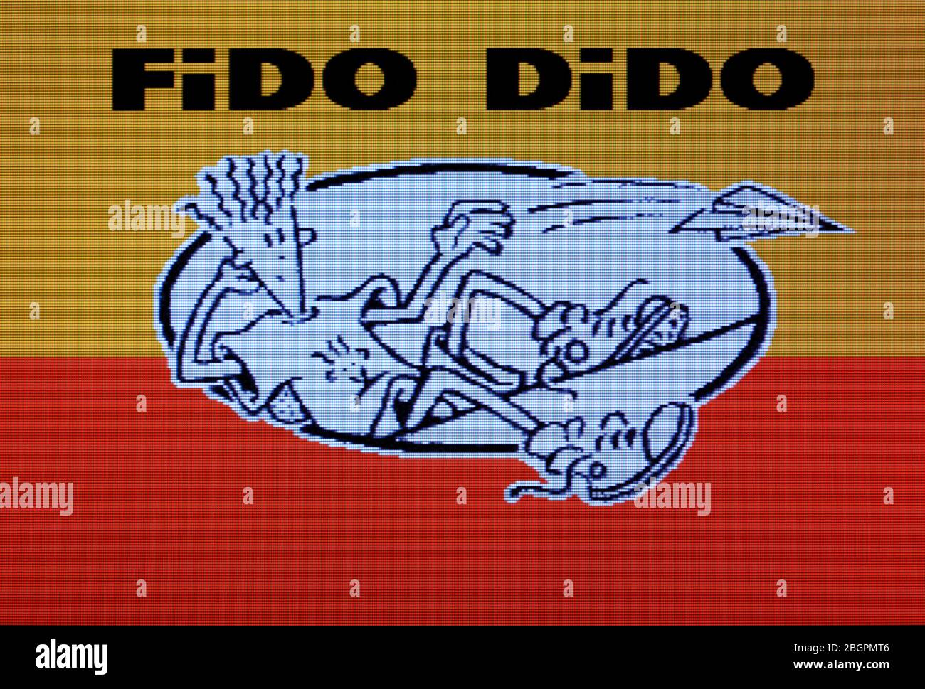 Fido Dido - Sega Genesis Mega Drive - usage éditorial seulement Banque D'Images
