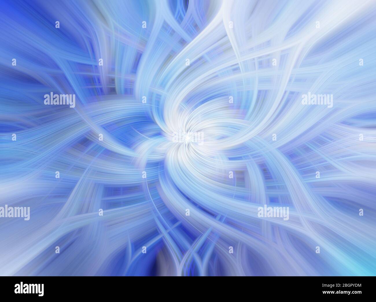 Résumé fond bleu avec tourbillonner Banque D'Images
