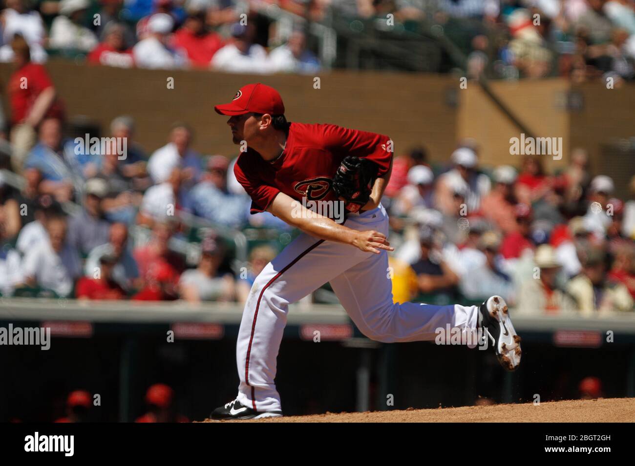 Alex Gonzalez  Cerveceros de Milwaukee vs diamondbacks en el Salt River  Fields en la ciudad de Scottsdale AzLiga del Cactus. Pretemporada LM  Stock Photo - Alamy