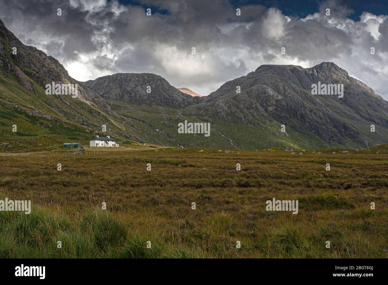 Carnmore Bothy Banque D'Images