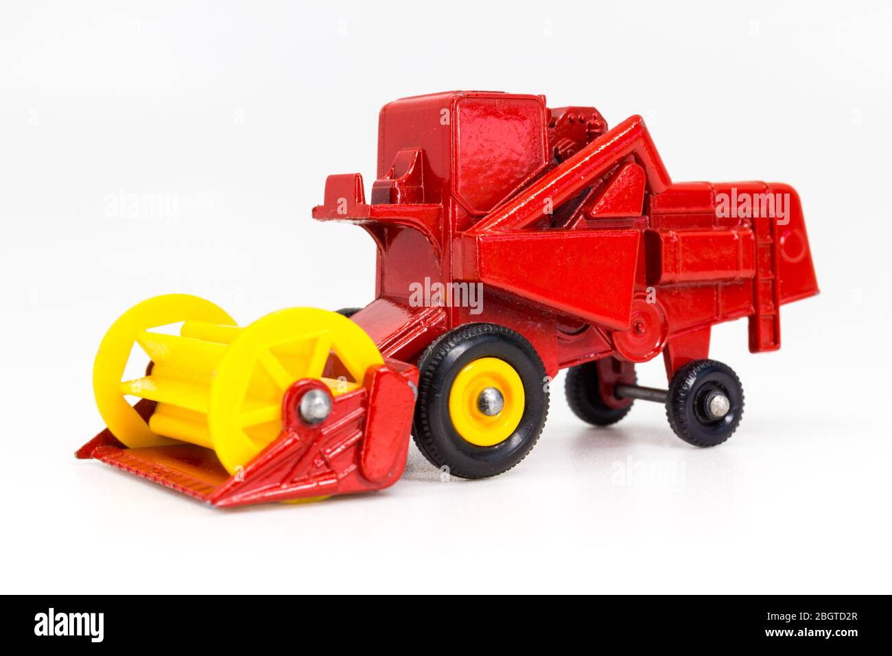 Lesney Products Matboîte modèle jouet voiture 1-75 série n°65 Claas moissonneuse-batteuse Banque D'Images