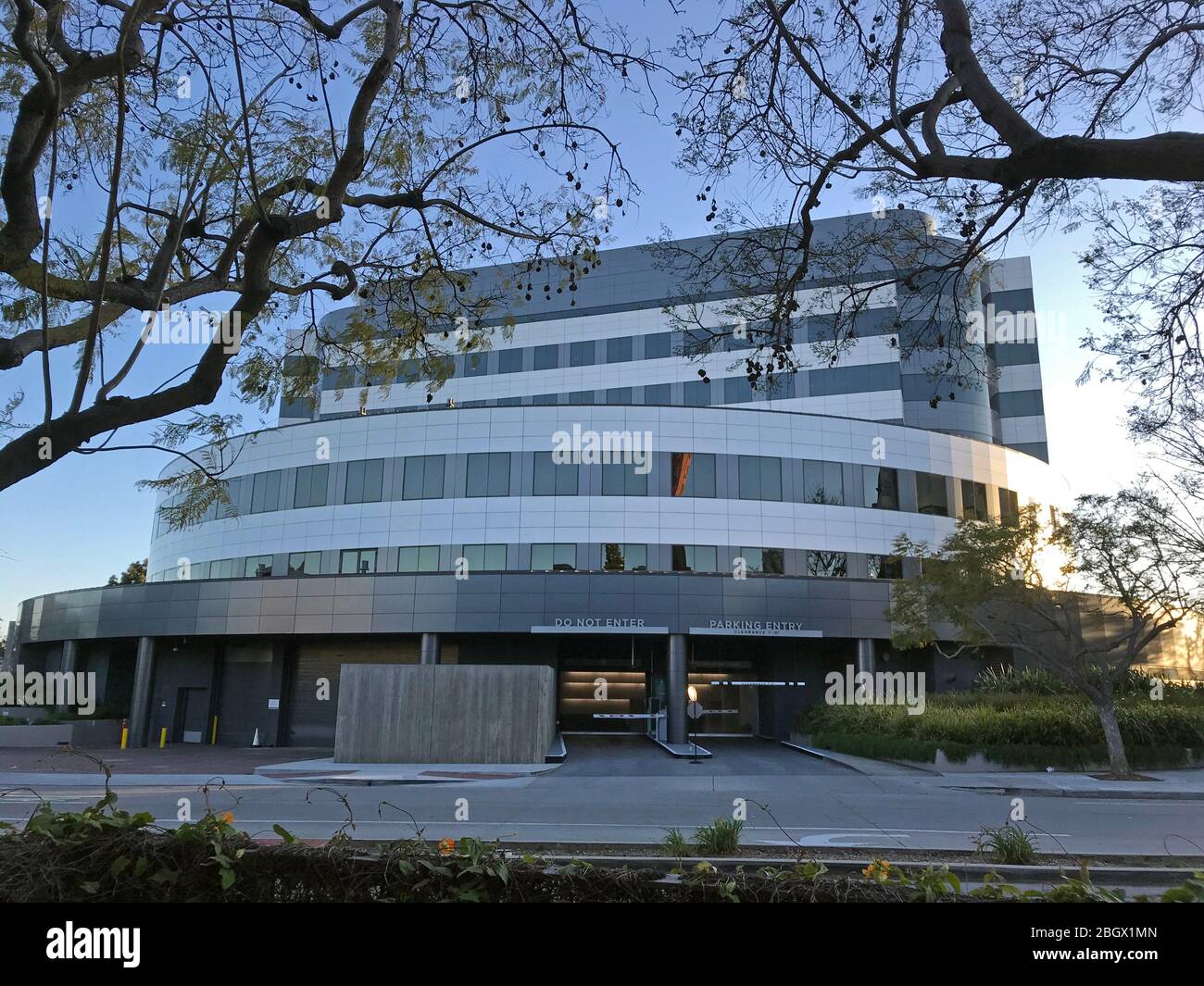 Bâtiment de bureaux de l'industrie du divertissement à Culver City, Californie Banque D'Images