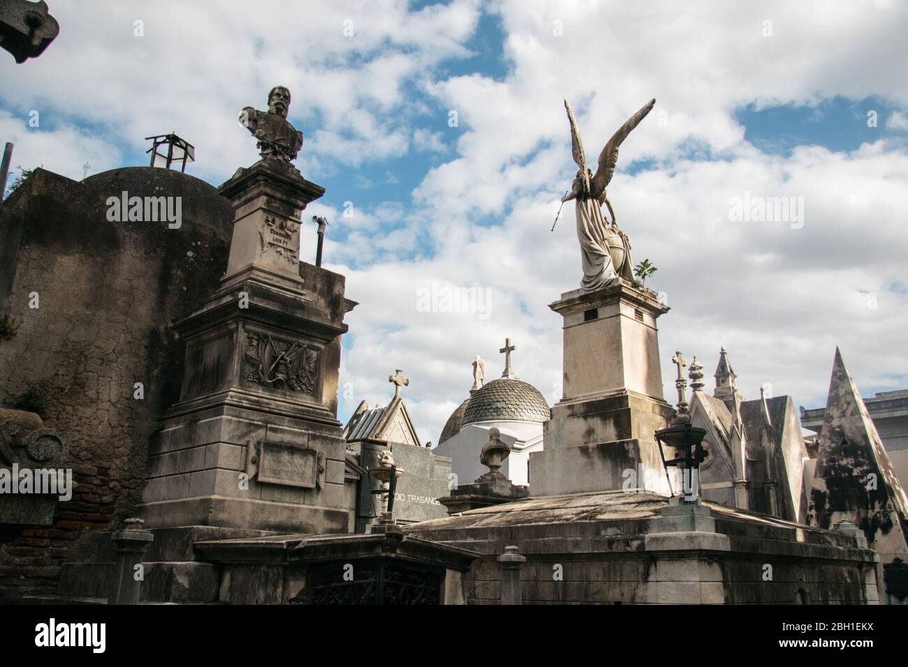 Cementerio la Recoleta, Buenos Aires, Argentine Banque D'Images