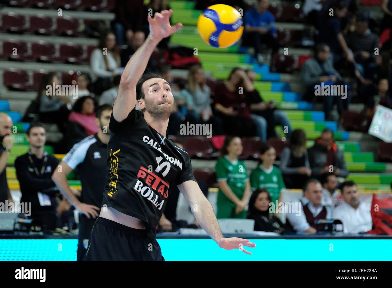 jennings franciskovic (10) calzedonia verona pendant le Volleyball italien Superlega Serie A saison 2019/20, AGSM Forum​, Vérone, Italie, 01 Jan 2020 Banque D'Images