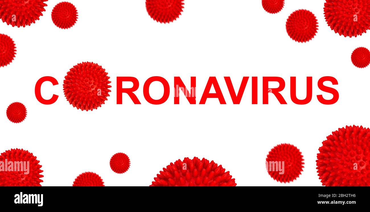 Concept de pandémie de coronavirus Covid-19. Contexte du virus Corona Banque D'Images