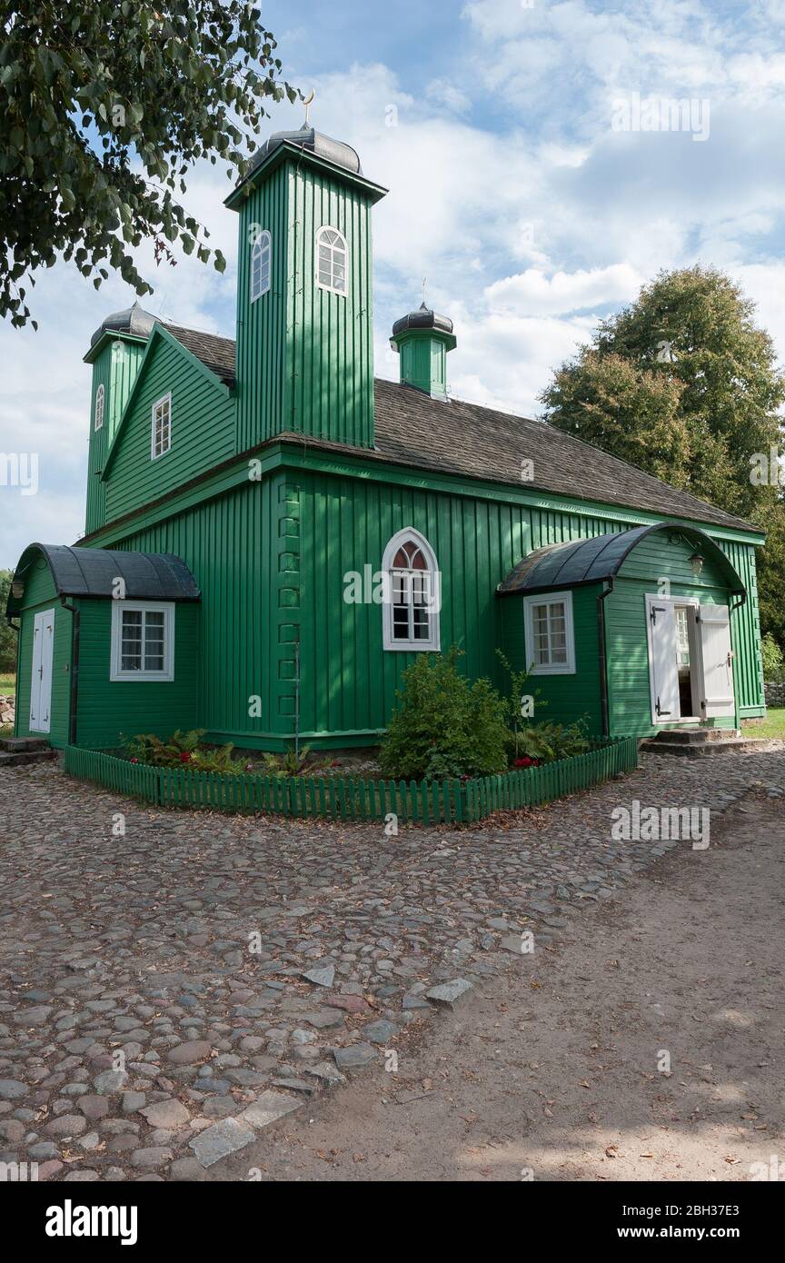 Mosquée de Kruszyniany, Podlaskie Voivodeship en Pologne Banque D'Images