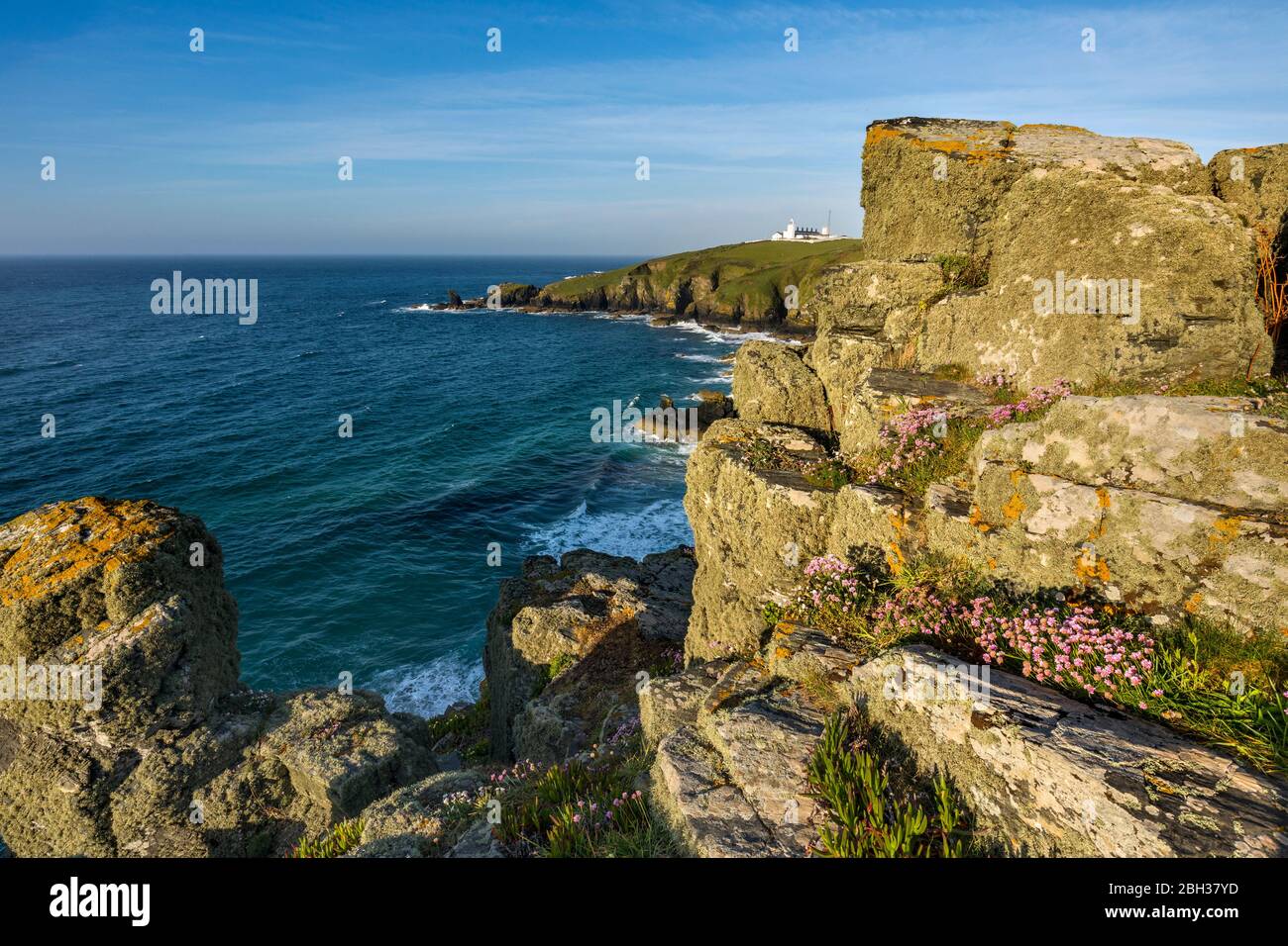 Lézard Housel Bay ; ; ; Cornwall UK Banque D'Images