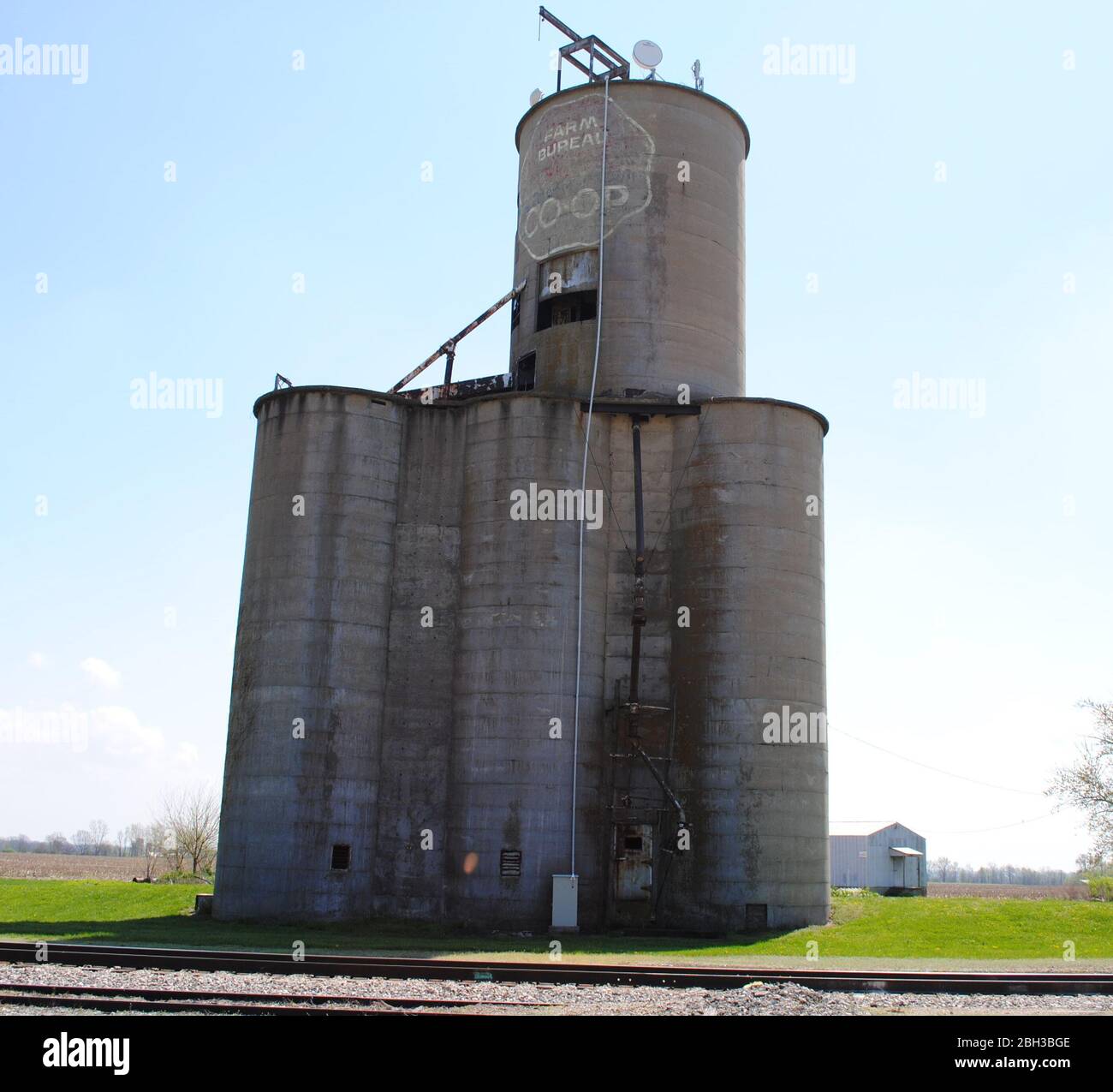 élévateur à grain Banque D'Images