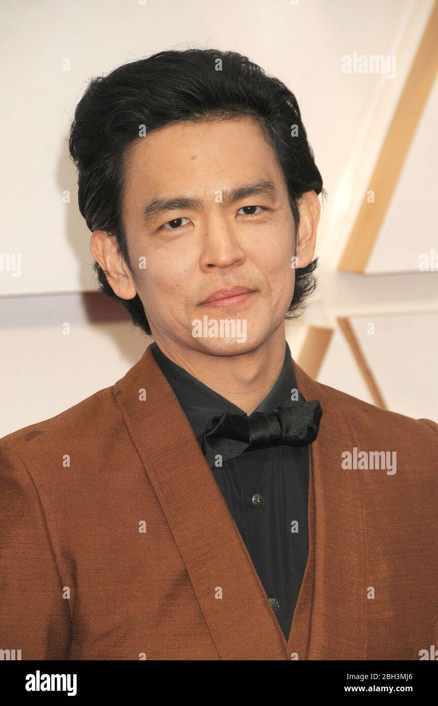 23 avril 2020: DOSSIER: JOHN CHO est en train de s'enorguer de la discrimination asiatique américaine pendant la pandémie de coronavirus. L'acteur de 47 ans, né en Corée du Sud mais élevé aux États-Unis, a écrit mercredi un essai puissant pour le Los Angeles Times sur la façon dont il estime que COVID-19 rappelle aux Américains asiatiques que leur appartenance est conditionnelle. PHOTO : 9 février 2020, Los Angeles, Californie États-Unis : acteur JOHN CHO aux arrivées du ''92ème Academy Awards'' au Dolby Theatre Los Angeles, CA. (Image crédit : © Paul Fenton/ZUMA Wire) Banque D'Images