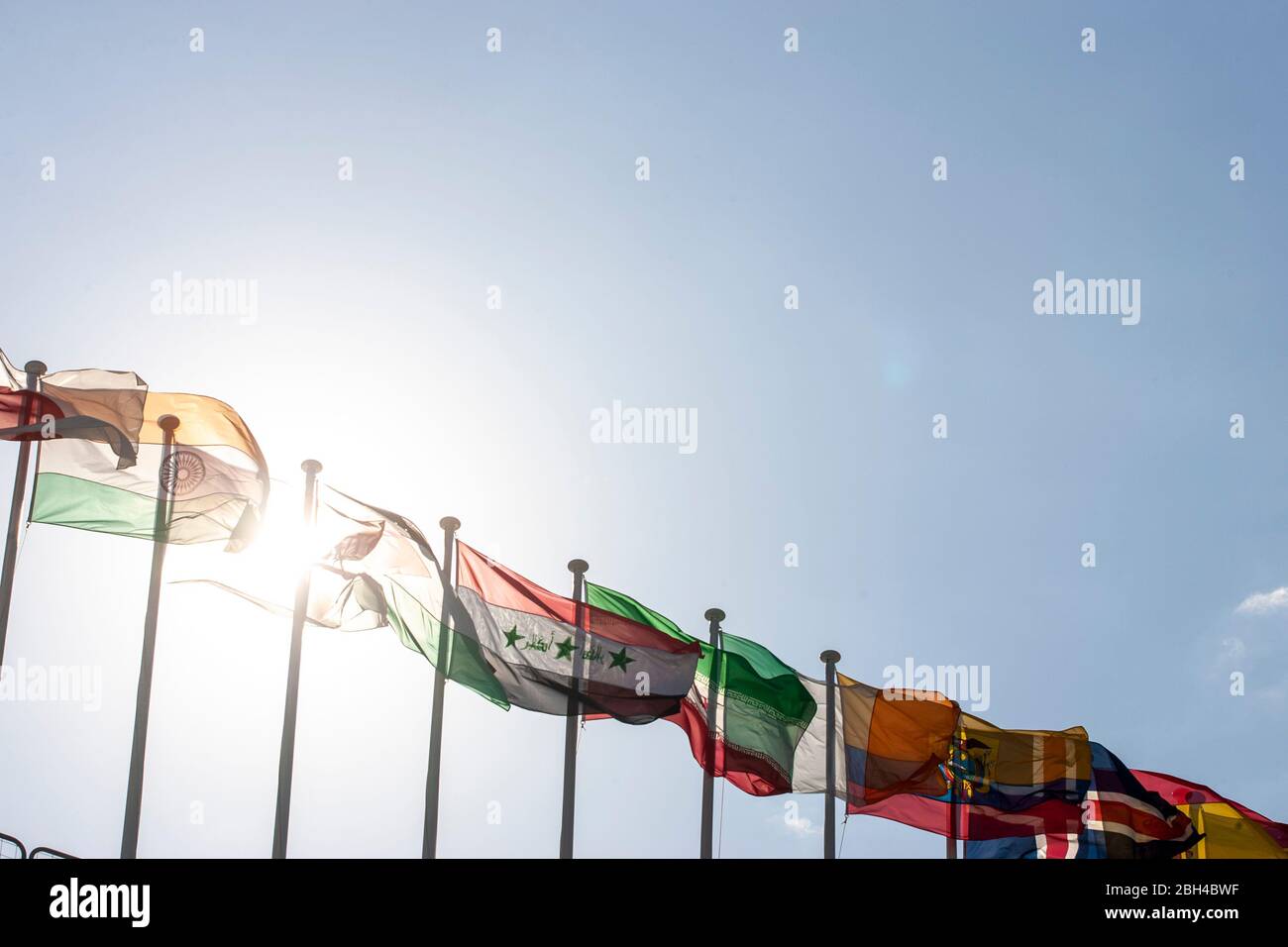 Drapeaux de toutes les nations images vectorielles, Drapeaux de toutes