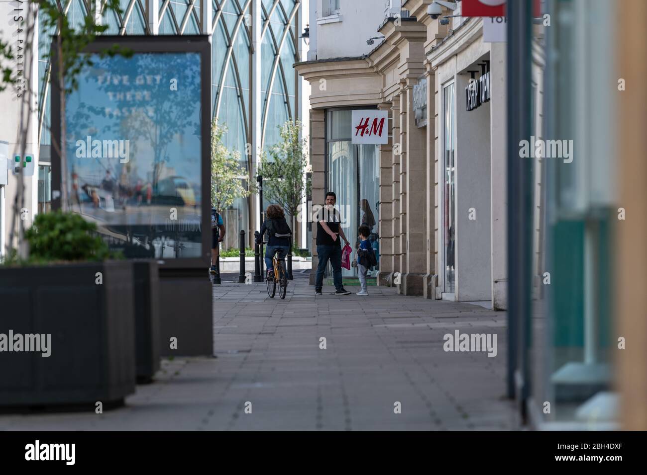 La photographie suivante a été prise pendant la pandémie de coronavirus. Banque D'Images