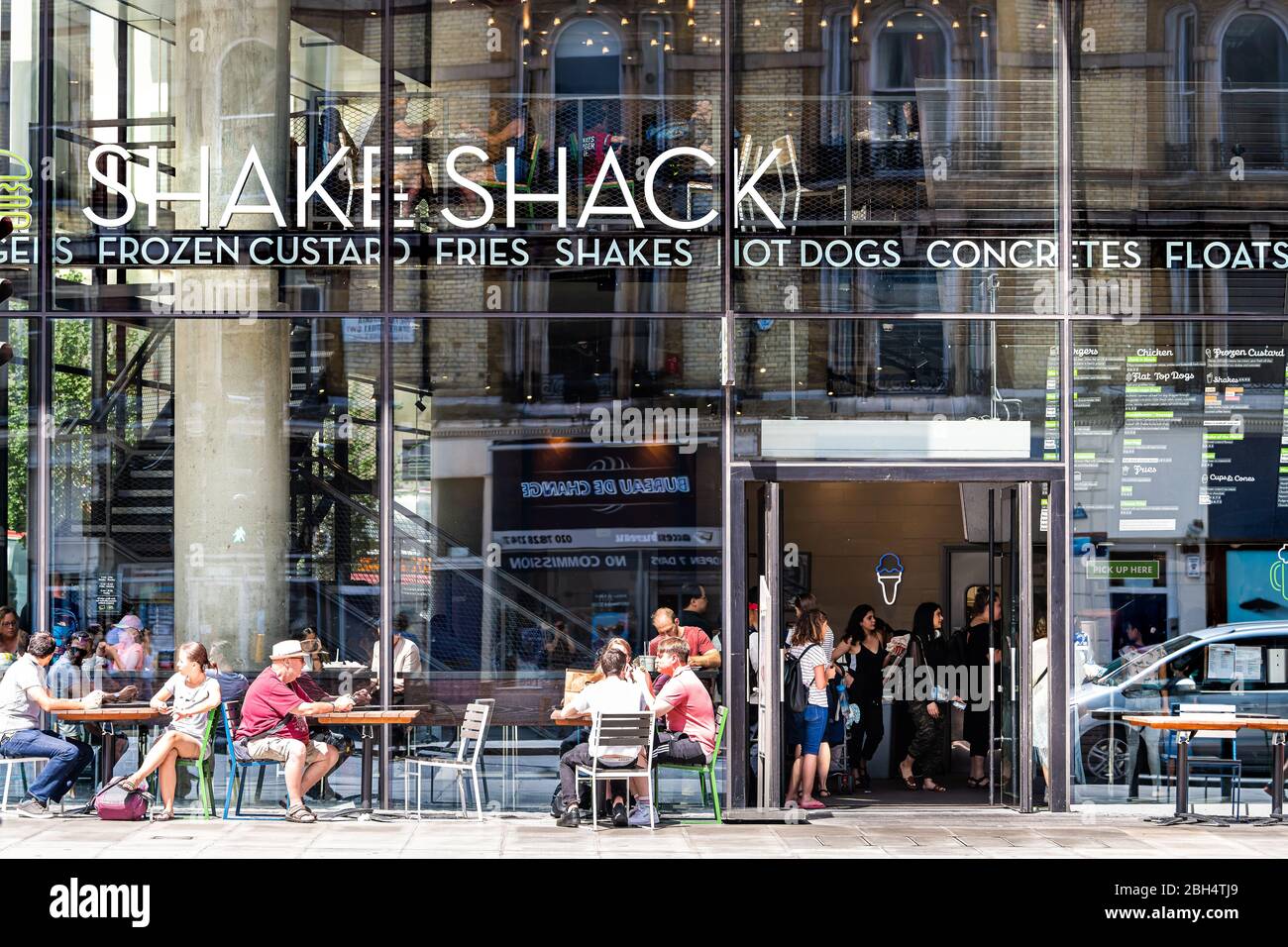 Shake shack london Banque de photographies et d'images à haute résolution -  Alamy