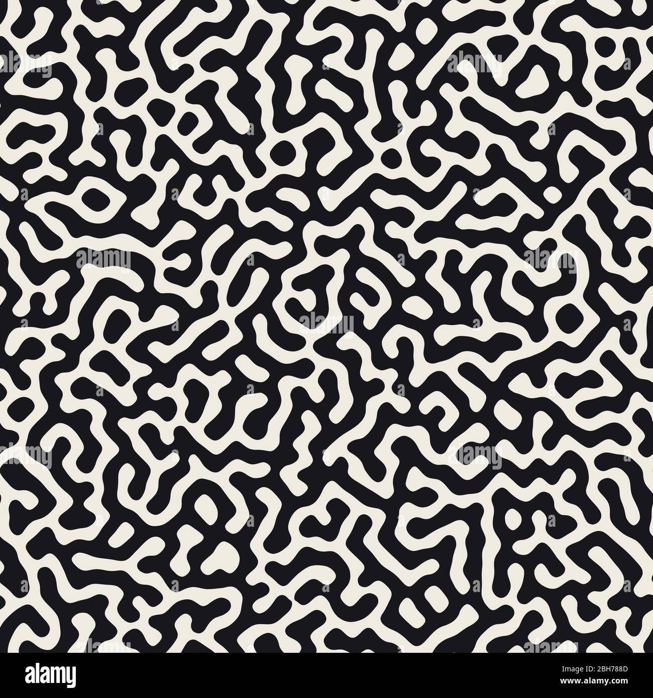 Vector pattern. transparente Des formes organiques monochrome de texture. Résumé fond arrondi élégant lignes malpropre. Illustration de Vecteur