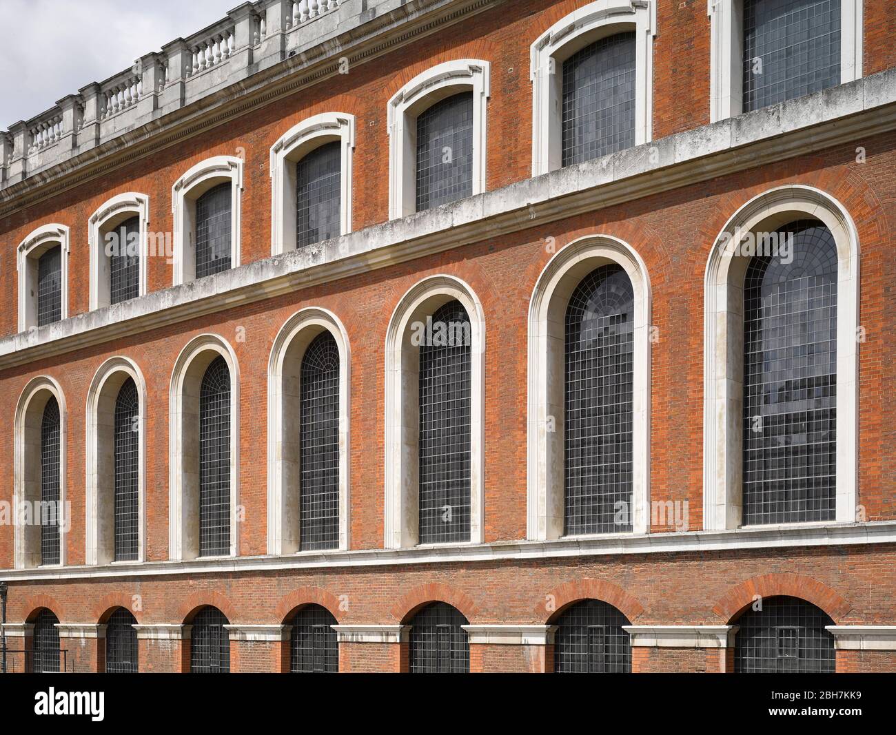 Vue sur la salle peinte. Old Royal Naval College, Londres, Royaume-Uni. Architecte: Sir Christopher Wren, Nicholas Hawksmoor, 2019. Banque D'Images