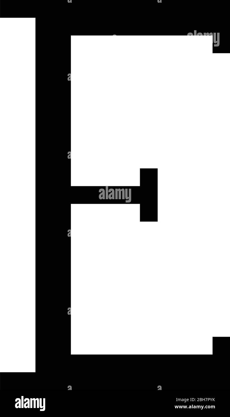 Epsilon symbole grec majuscule majuscule majuscule police icône noir couleur vecteur illustration style plat image simple Illustration de Vecteur Epsilon symbole grec majuscule majuscule majuscule police icône noir couleur vecteur illustration style plat image simple Illustration de Vecteur