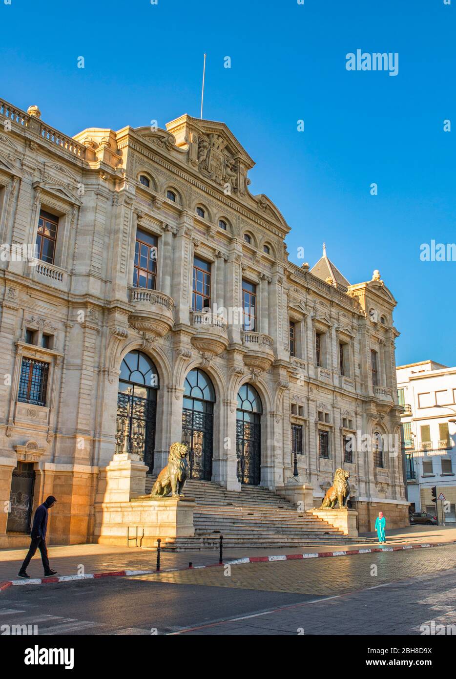 Argelia, Oran City, place du premier novembre, Hôtel de Ville Bldg. Banque D'Images