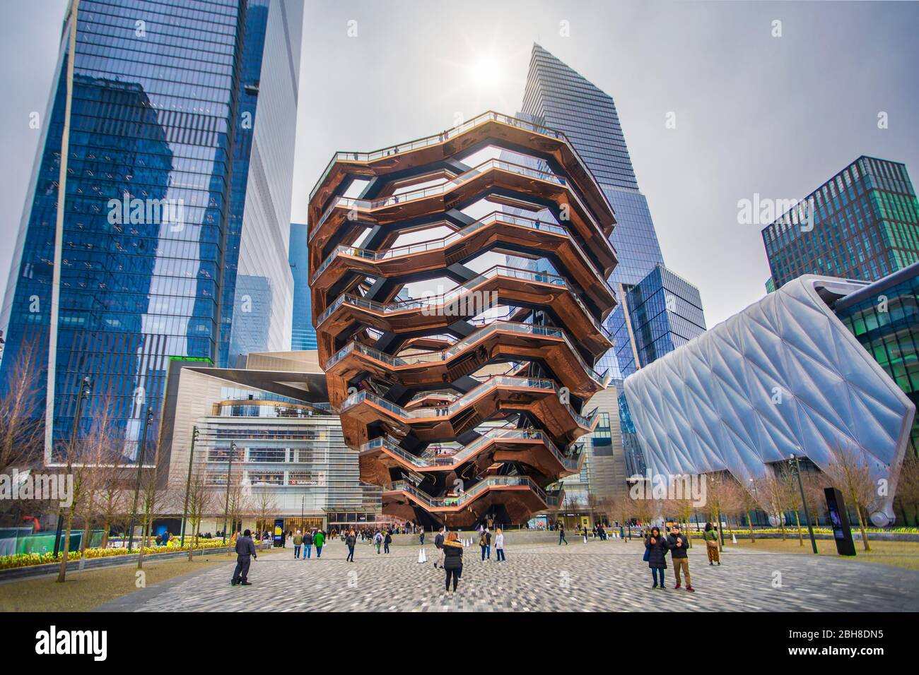 USA, New York, Manhattan, Midtown, Hudson Yards, le navire Banque D'Images