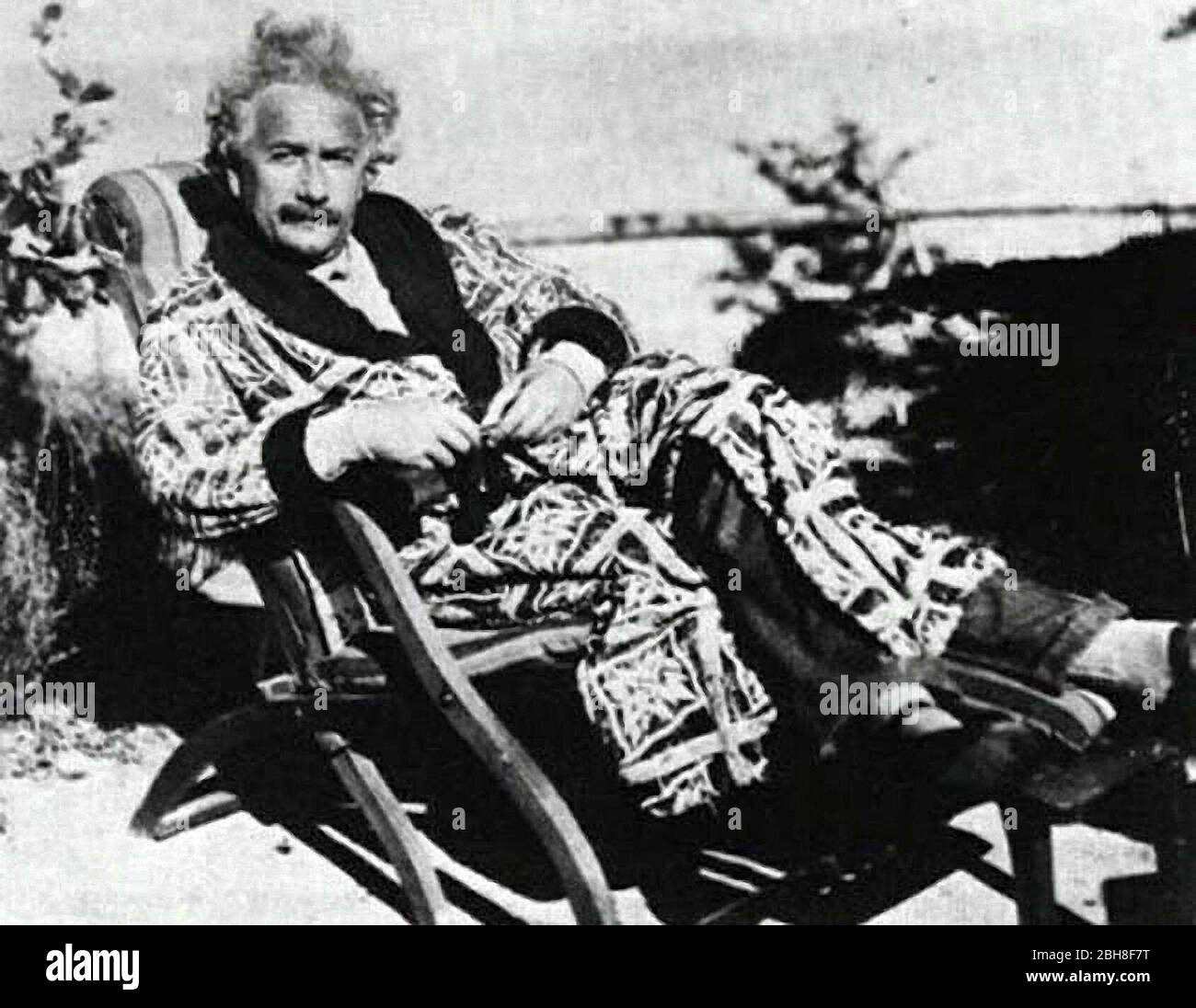 Célèbre physicien théorique né en Allemagne Albert Einstein Banque D'Images