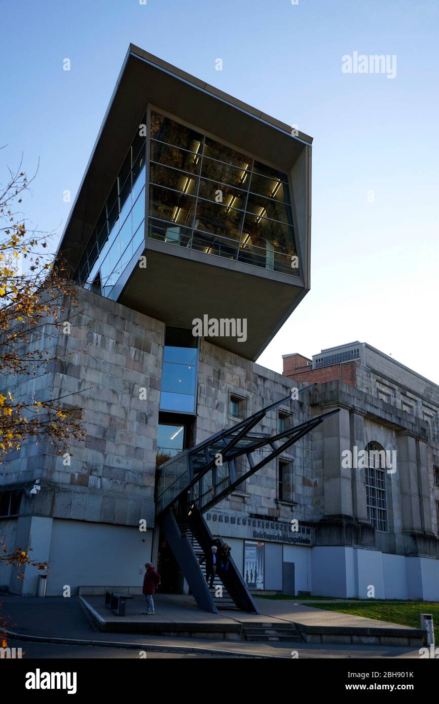 Deutschland, Bayern, Franken, Mittelfranken, Nürnberg, Reichsparteitagsgelände, Dokumentationszentrum, Musée Banque D'Images