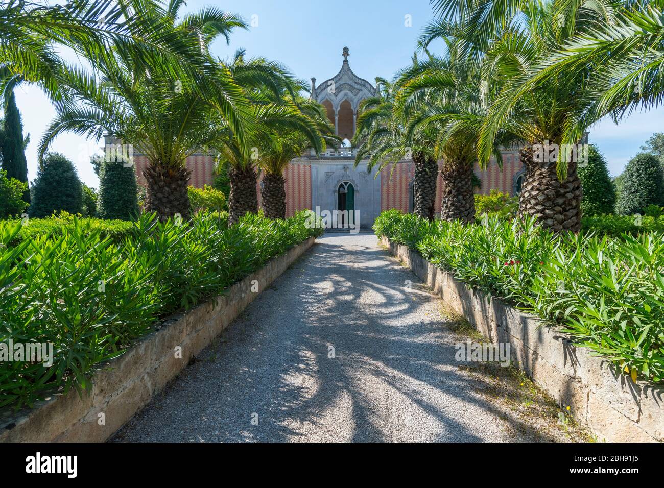 Italie, Mezzogiorno, Poulien, Nardò, Villa Saetta Banque D'Images