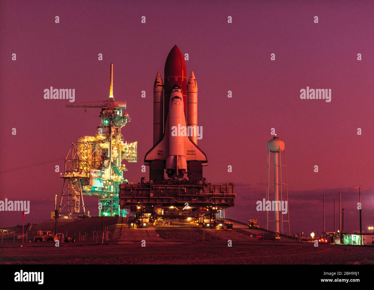 Navette 'découverte', NASA, Floride, États-Unis, Banque D'Images