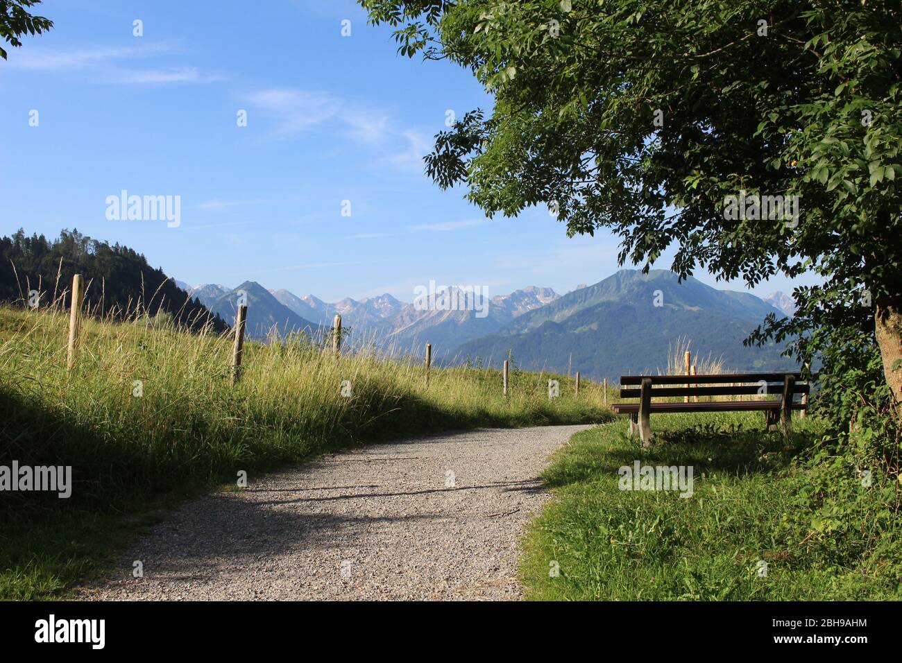 Bad Hindelang Allemagne Bavière Banque D'Images