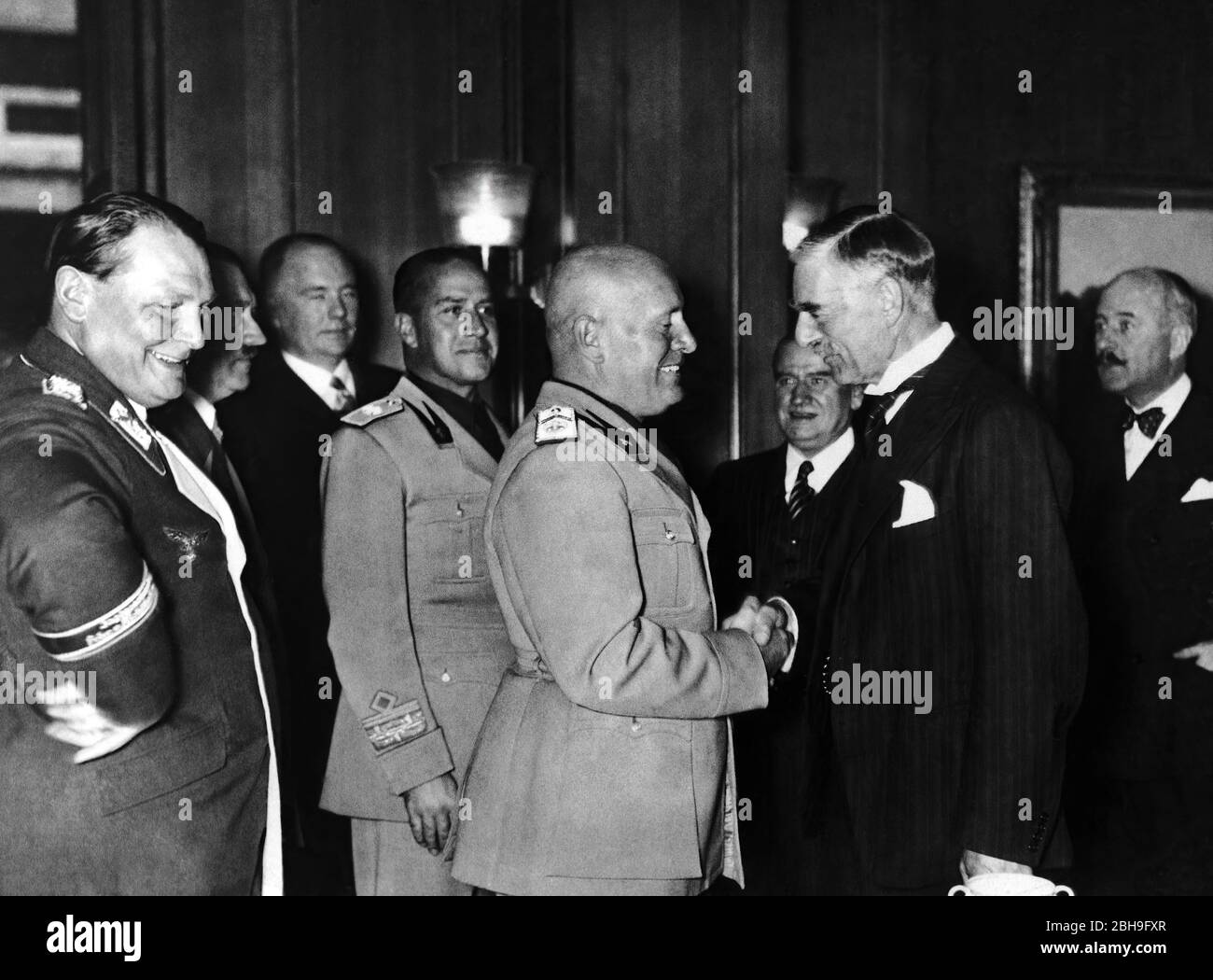 Hermann Goering, (1893-1946), homme politique allemand et chef militaire et membre dirigeant du parti Nazi Banque D'Images