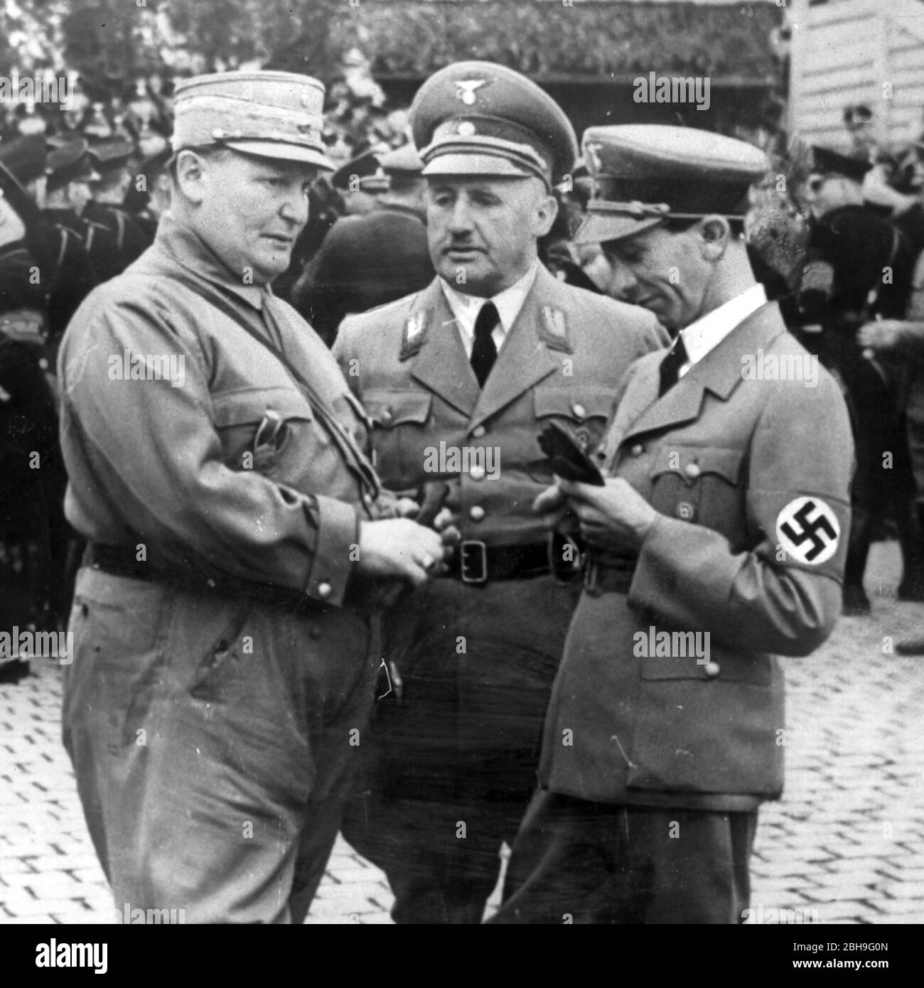 Hermann Goering, (1893-1946), homme politique allemand et chef militaire et membre dirigeant du parti Nazi Banque D'Images