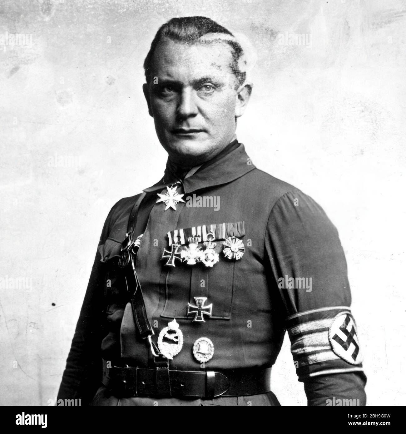 Hermann Goering, (1893-1946), homme politique allemand et chef militaire et membre dirigeant du parti Nazi Banque D'Images