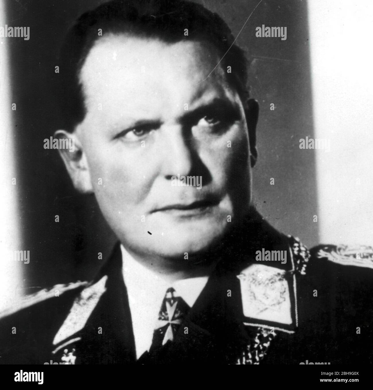 Hermann Goering, (1893-1946), homme politique allemand et chef militaire et membre dirigeant du parti Nazi Banque D'Images